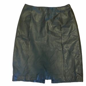 Wilsons Leather Skirt Black Size 12